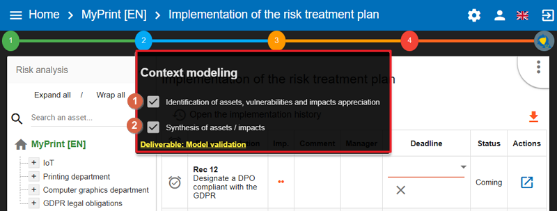 Context modeling