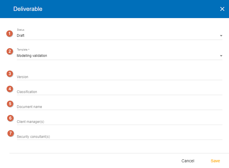 Deliverable window