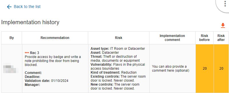 Treatment Plan