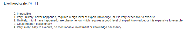 Likelihood Scale